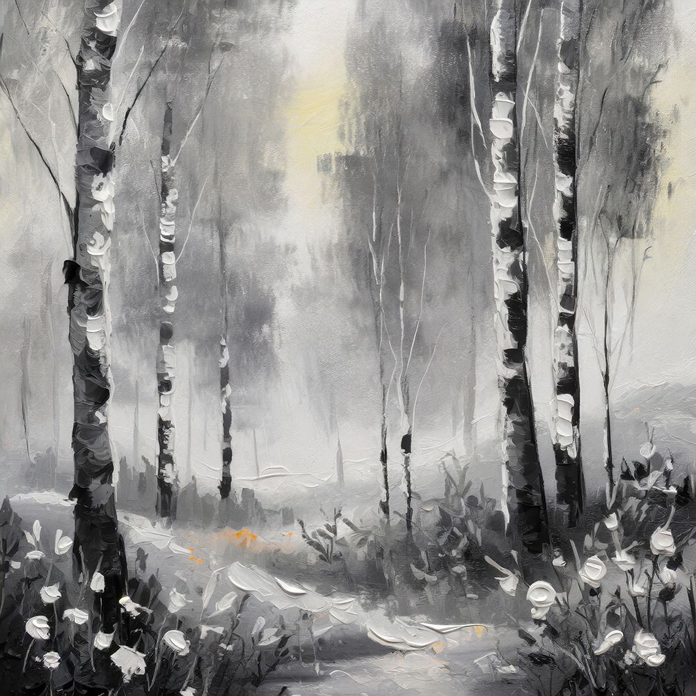Amongst the Birches art print by Ronald Bolokofsky for $57.95 CAD