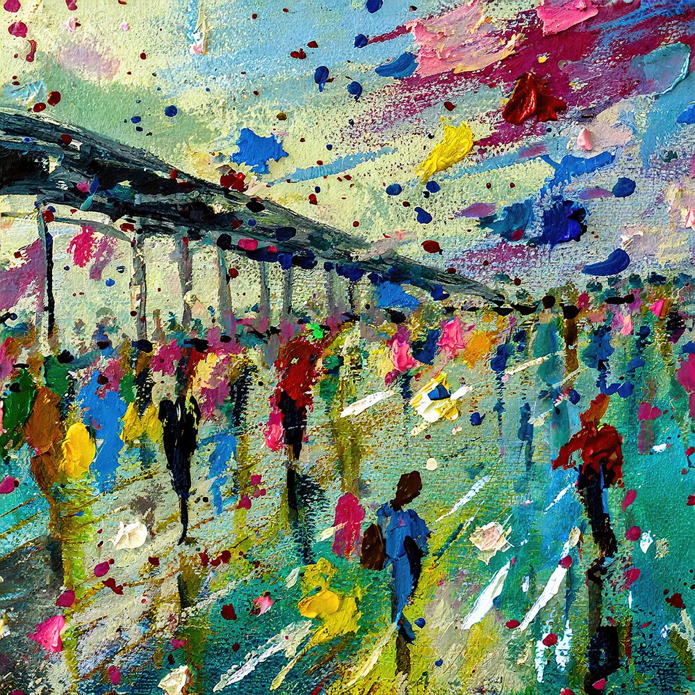 Arches of Anticipation art print by Ronald Bolokofsky for $57.95 CAD