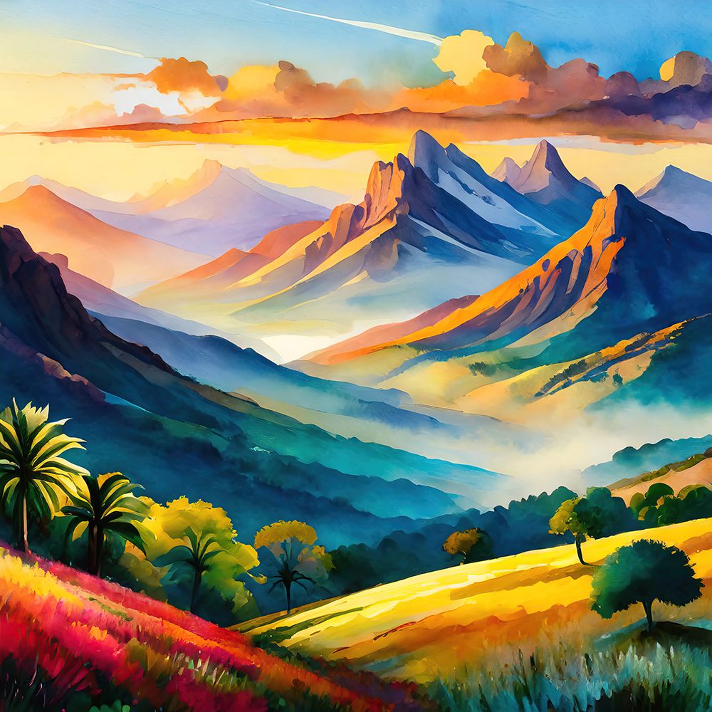 Awakening Earth art print by Ronald Bolokofsky for $57.95 CAD