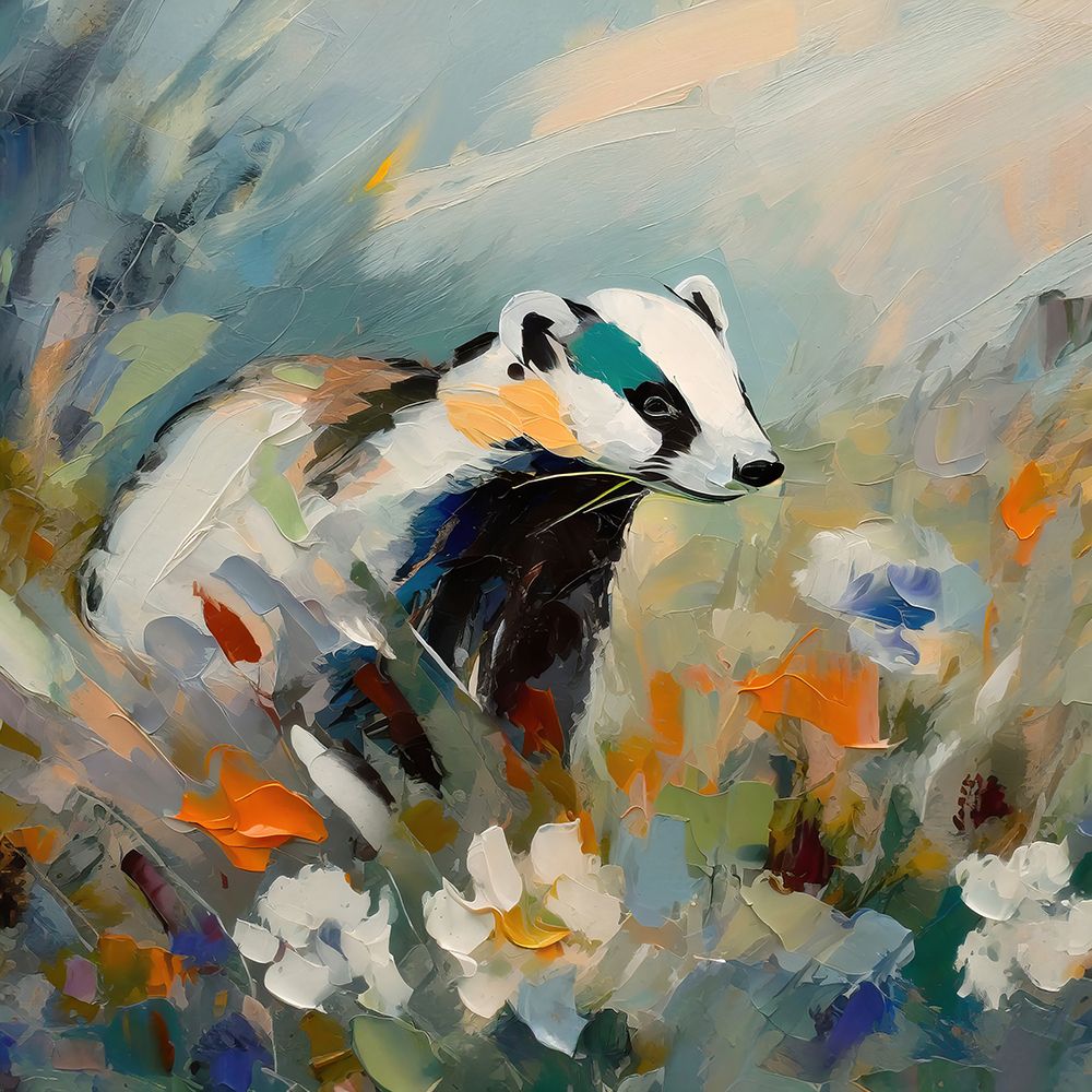 Badgers Might art print by Ronald Bolokofsky for $57.95 CAD