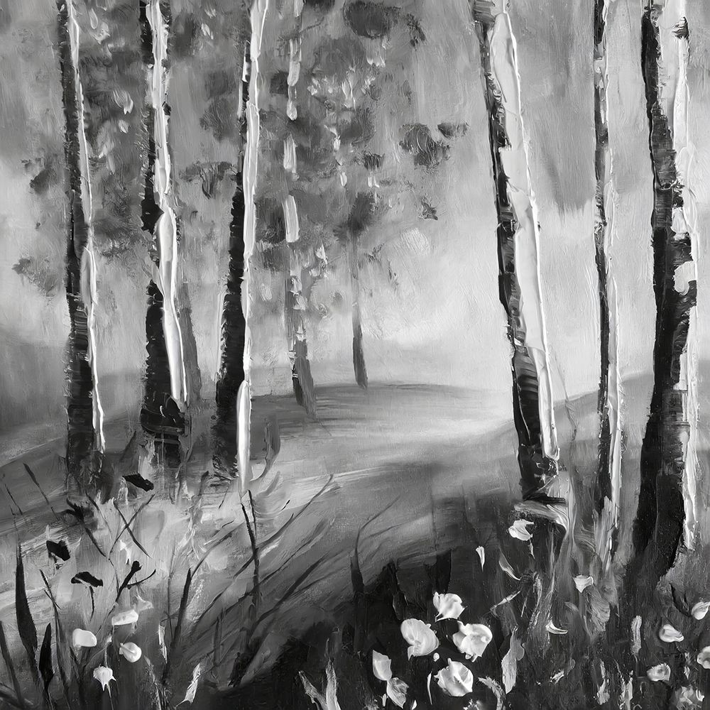 Birch Landscape art print by Ronald Bolokofsky for $57.95 CAD
