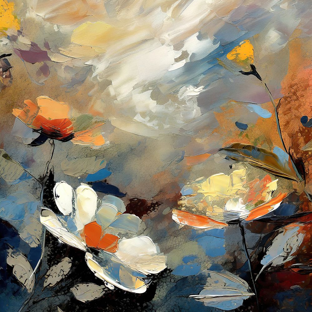 Botanic Abstraction art print by Ronald Bolokofsky for $57.95 CAD