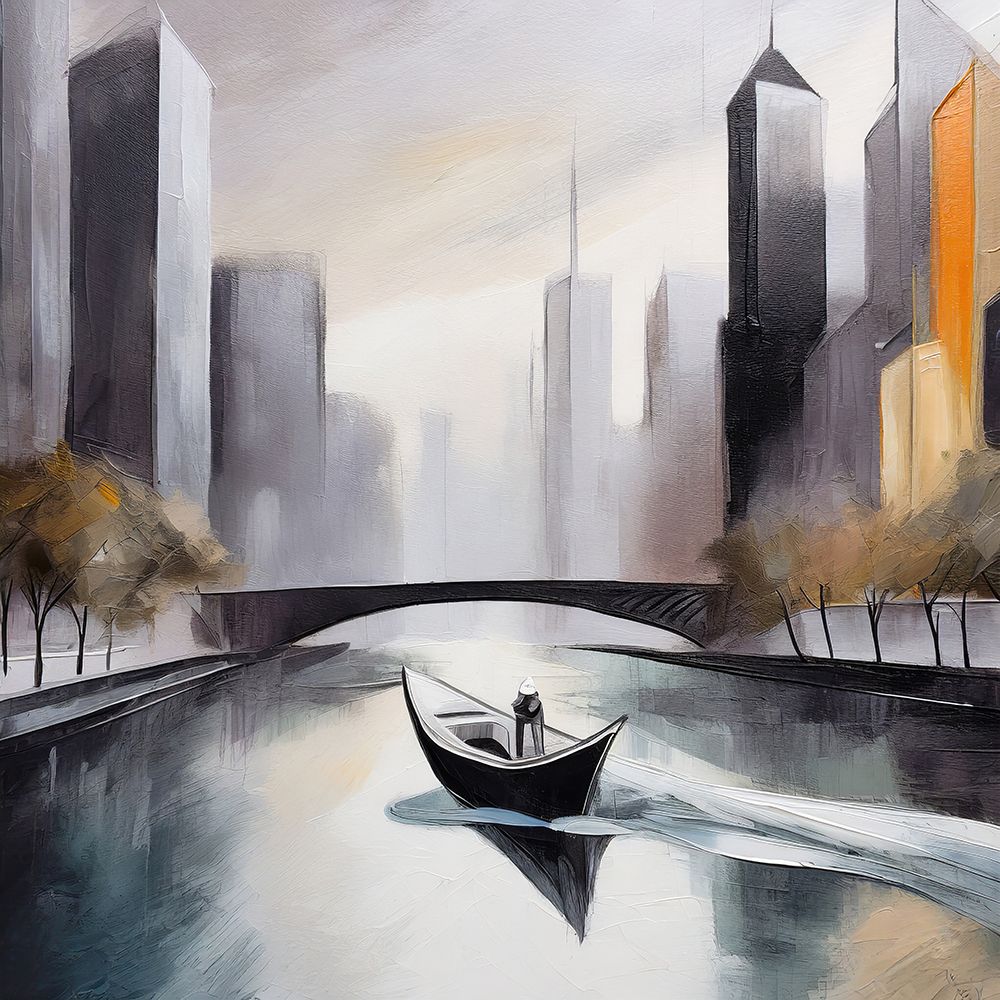 Bridges and Reflections art print by Ronald Bolokofsky for $57.95 CAD