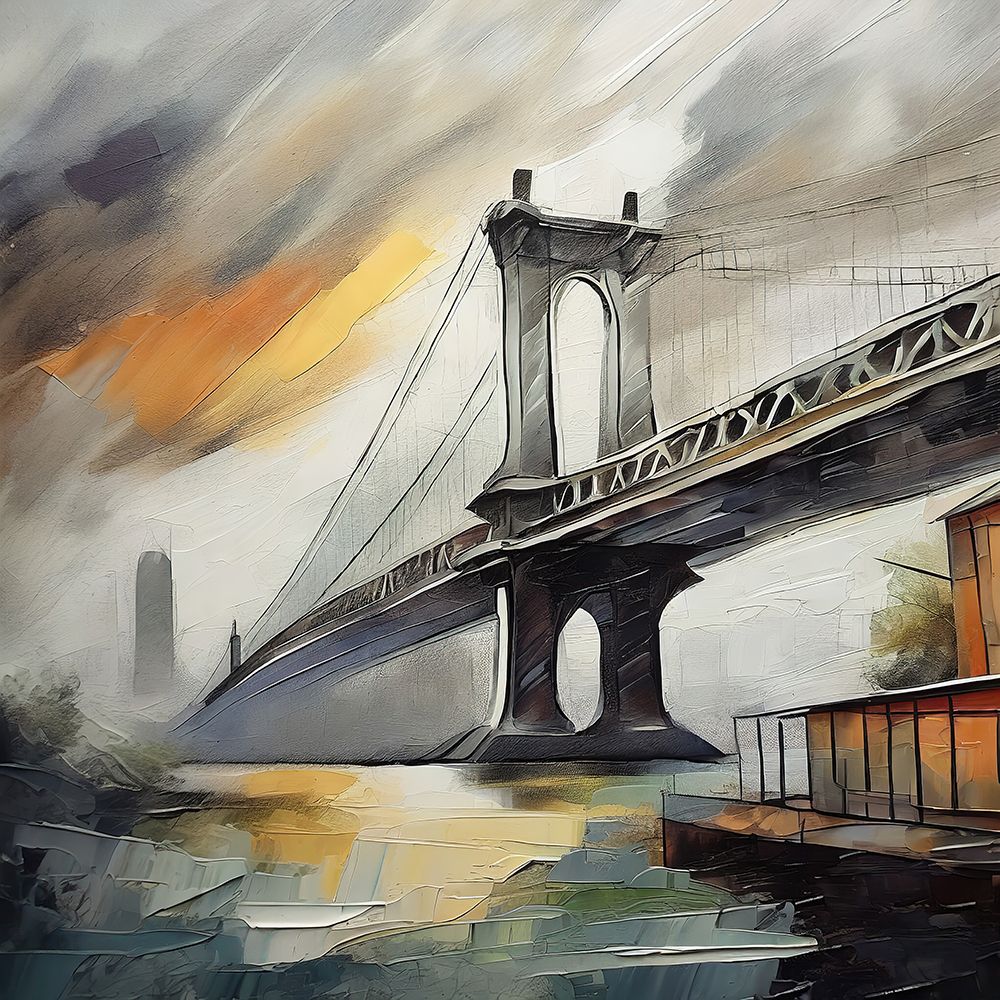 Bridging Twilight art print by Ronald Bolokofsky for $57.95 CAD