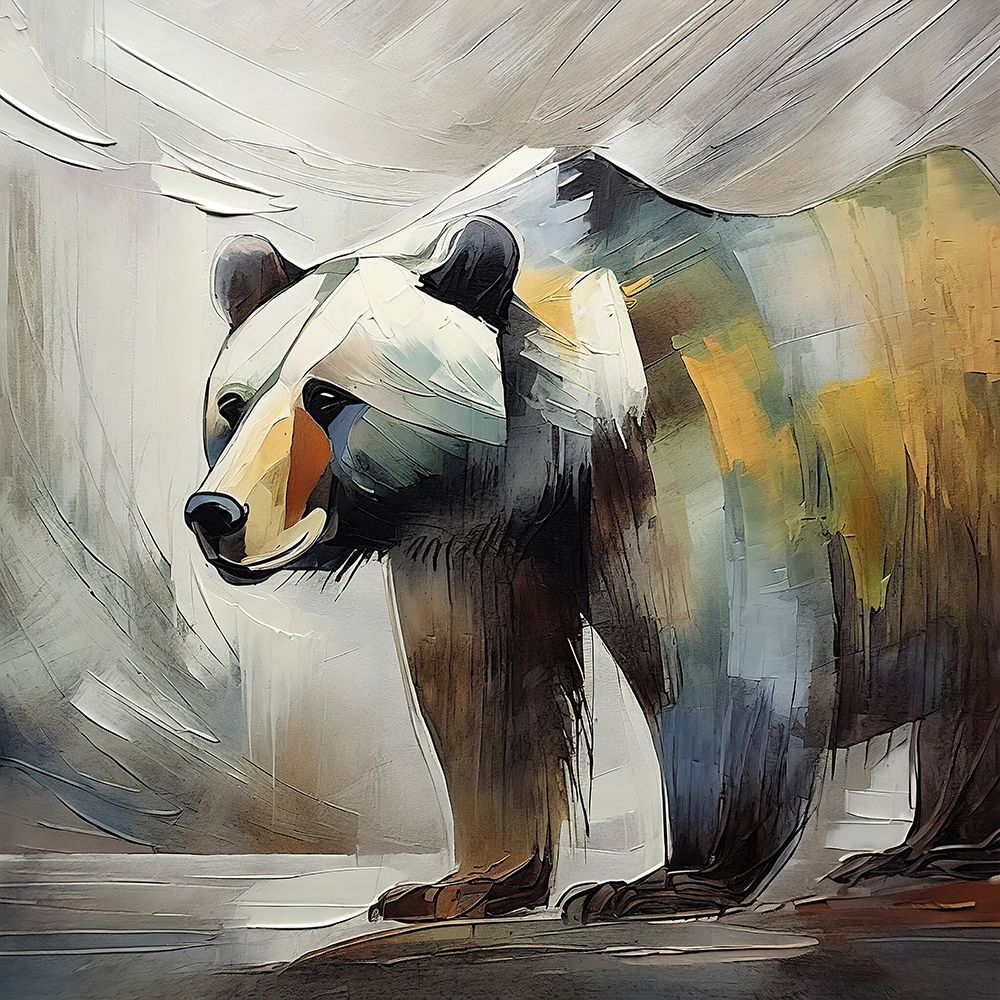 Bruin in Motion art print by Ronald Bolokofsky for $57.95 CAD