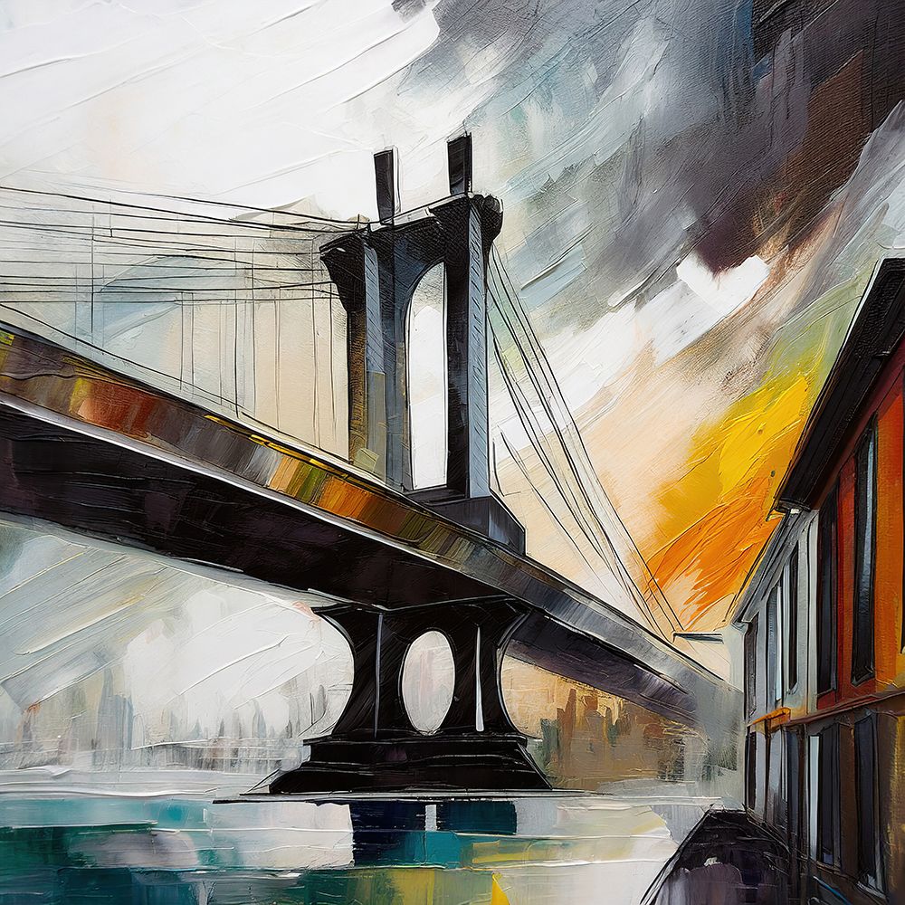 Citys Dusk Reflection art print by Ronald Bolokofsky for $57.95 CAD