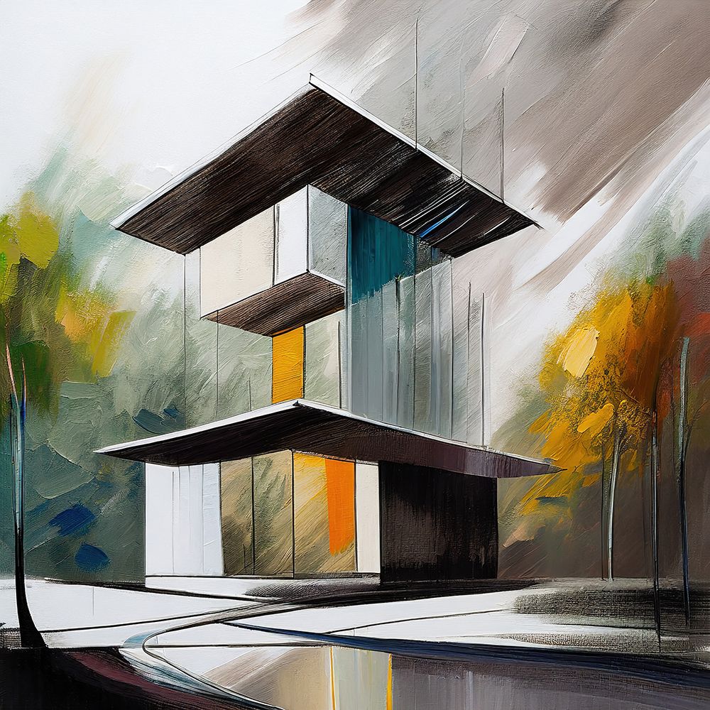 Concrete Contours art print by Ronald Bolokofsky for $57.95 CAD