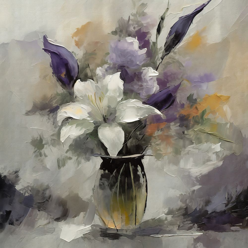 Floral Shadows art print by Ronald Bolokofsky for $57.95 CAD