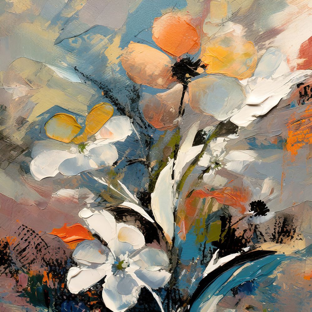 Flowers In Bloom art print by Ronald Bolokofsky for $57.95 CAD