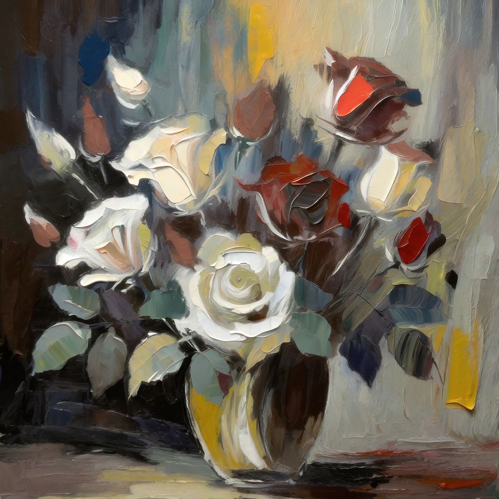Fresh Bouquet of Roses art print by Ronald Bolokofsky for $57.95 CAD