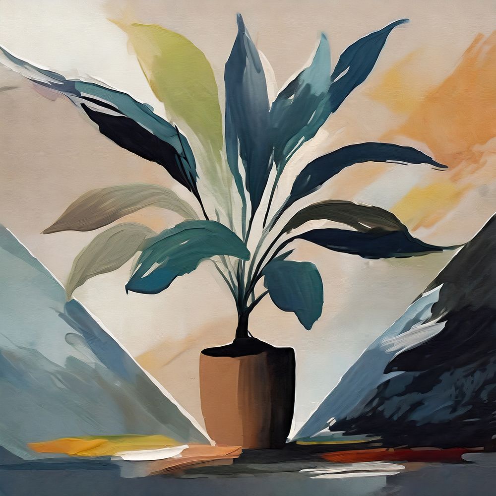 Fronds and Facets art print by Ronald Bolokofsky for $57.95 CAD