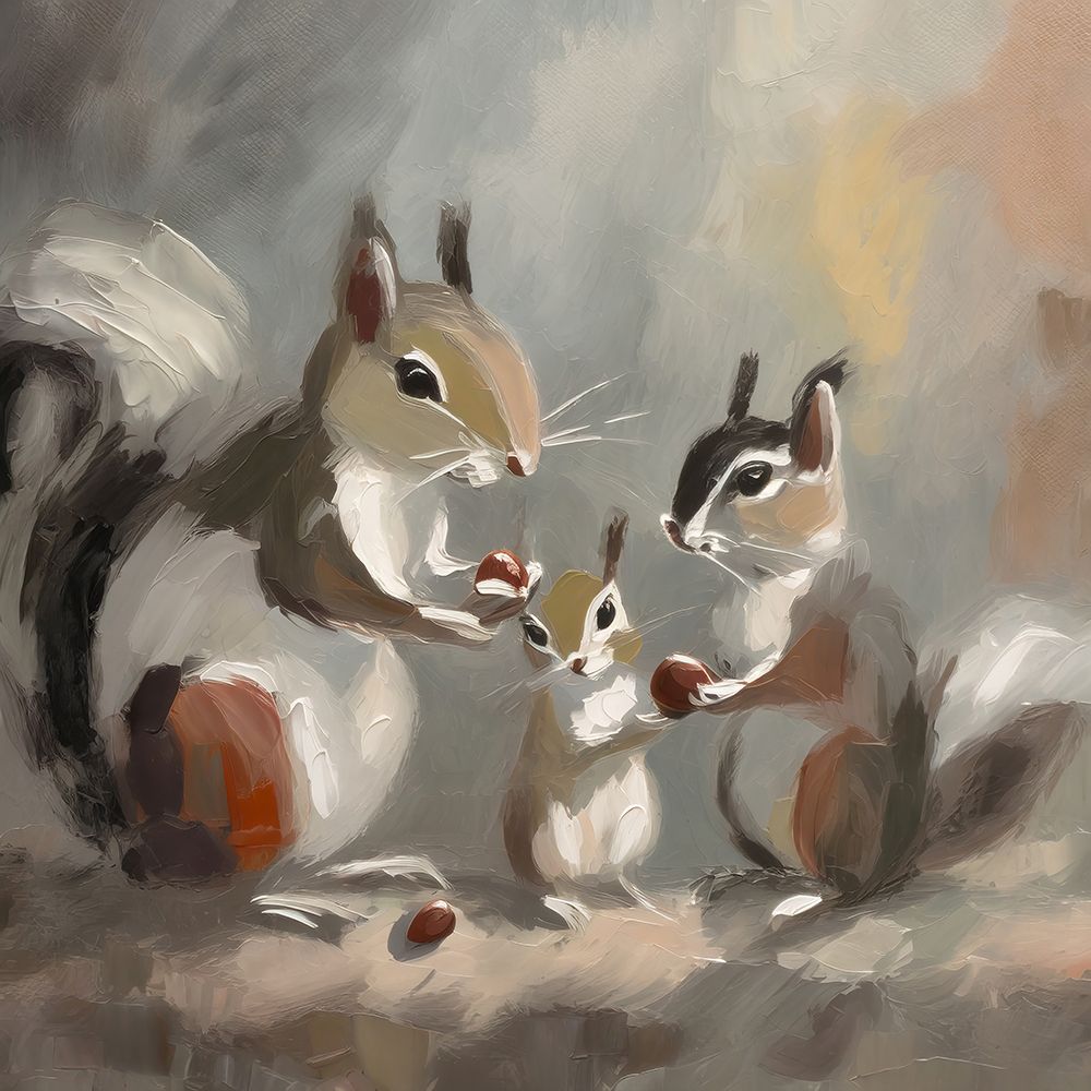 Furry Feast art print by Ronald Bolokofsky for $57.95 CAD
