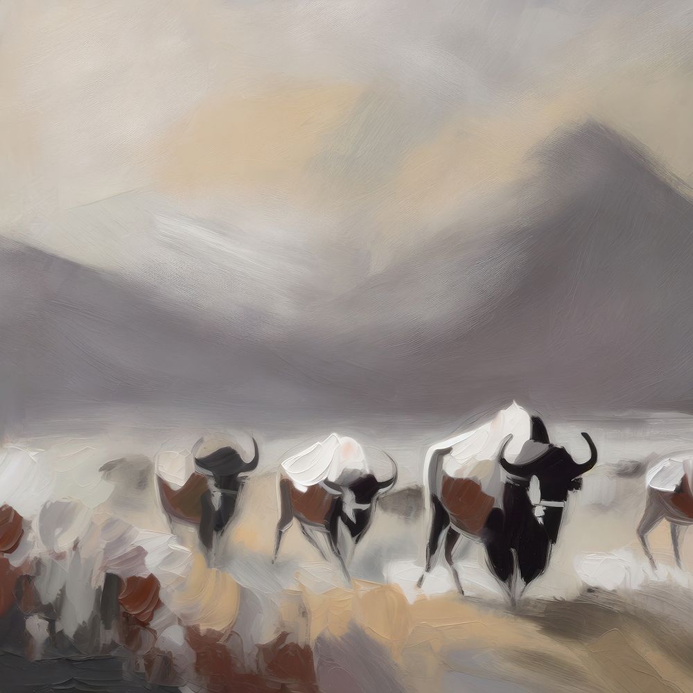 Gentle Beasts art print by Ronald Bolokofsky for $57.95 CAD