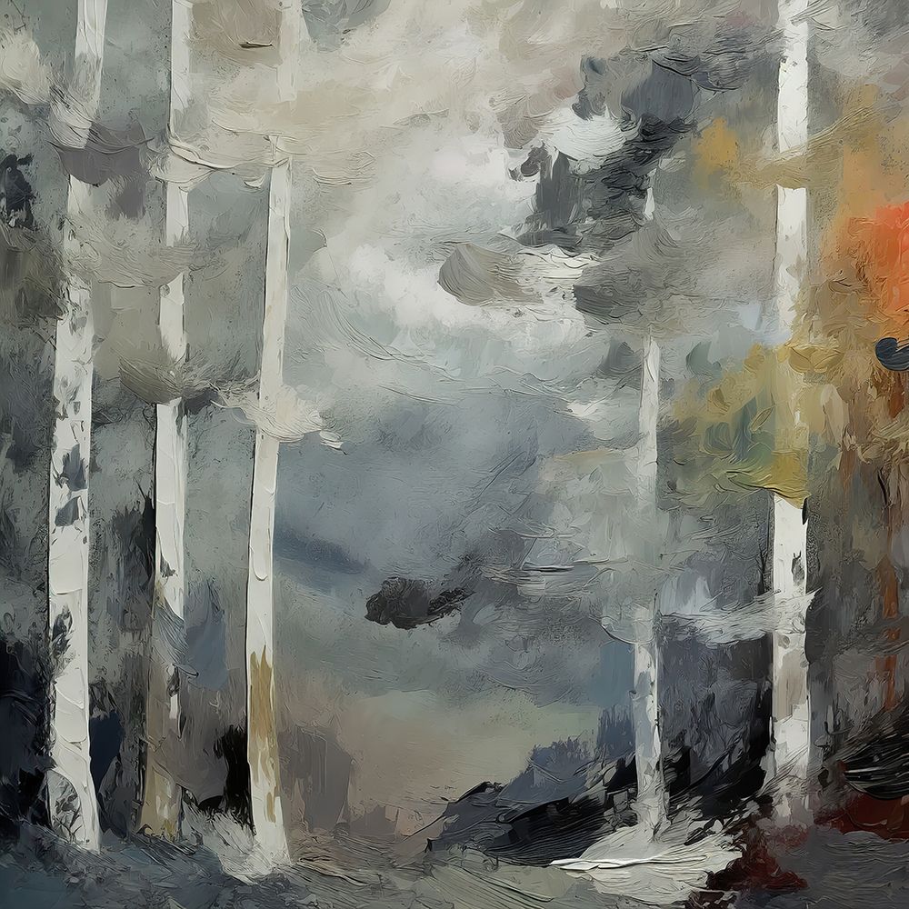 Ghosts of the Woodland art print by Ronald Bolokofsky for $57.95 CAD
