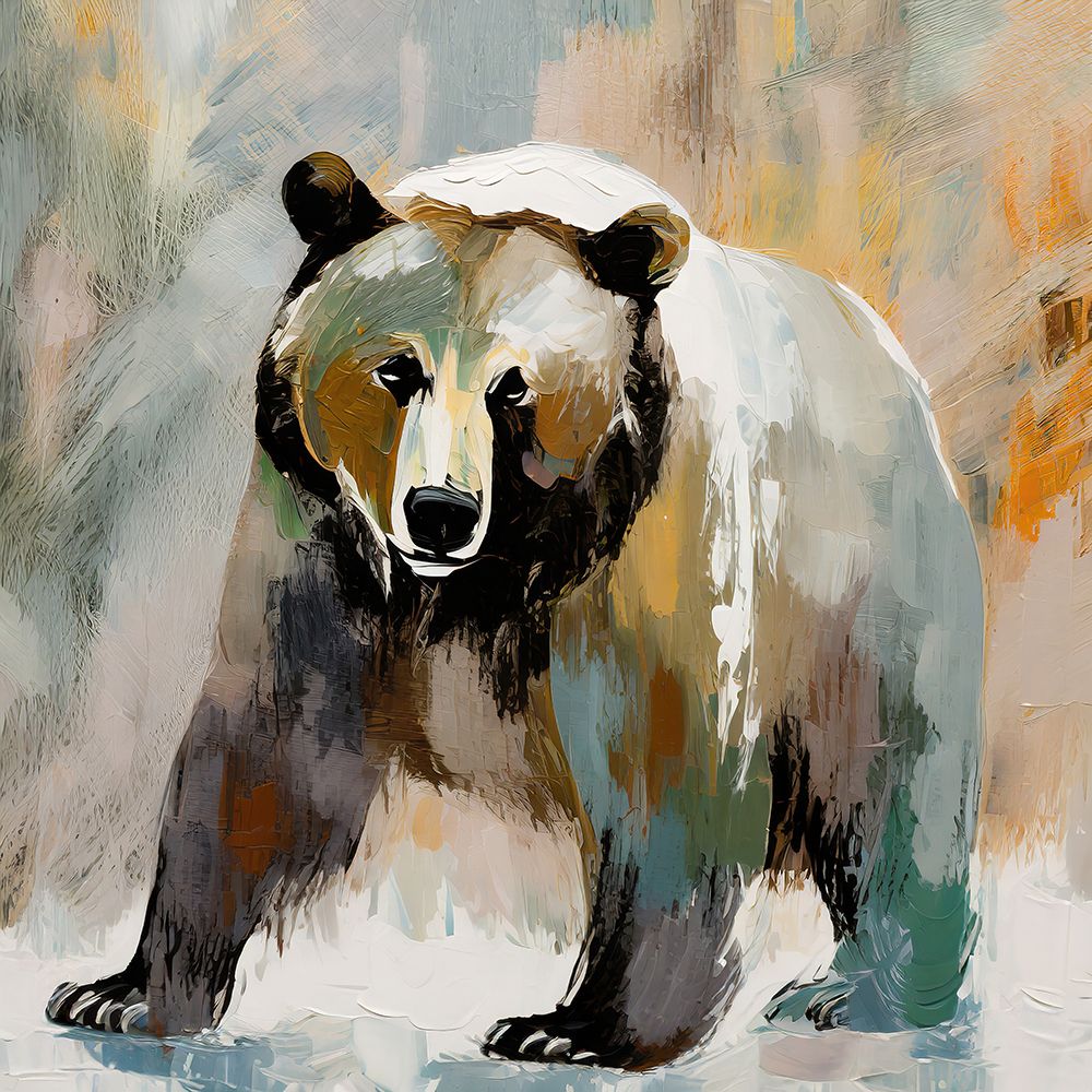 Grizzlys Gaze art print by Ronald Bolokofsky for $57.95 CAD