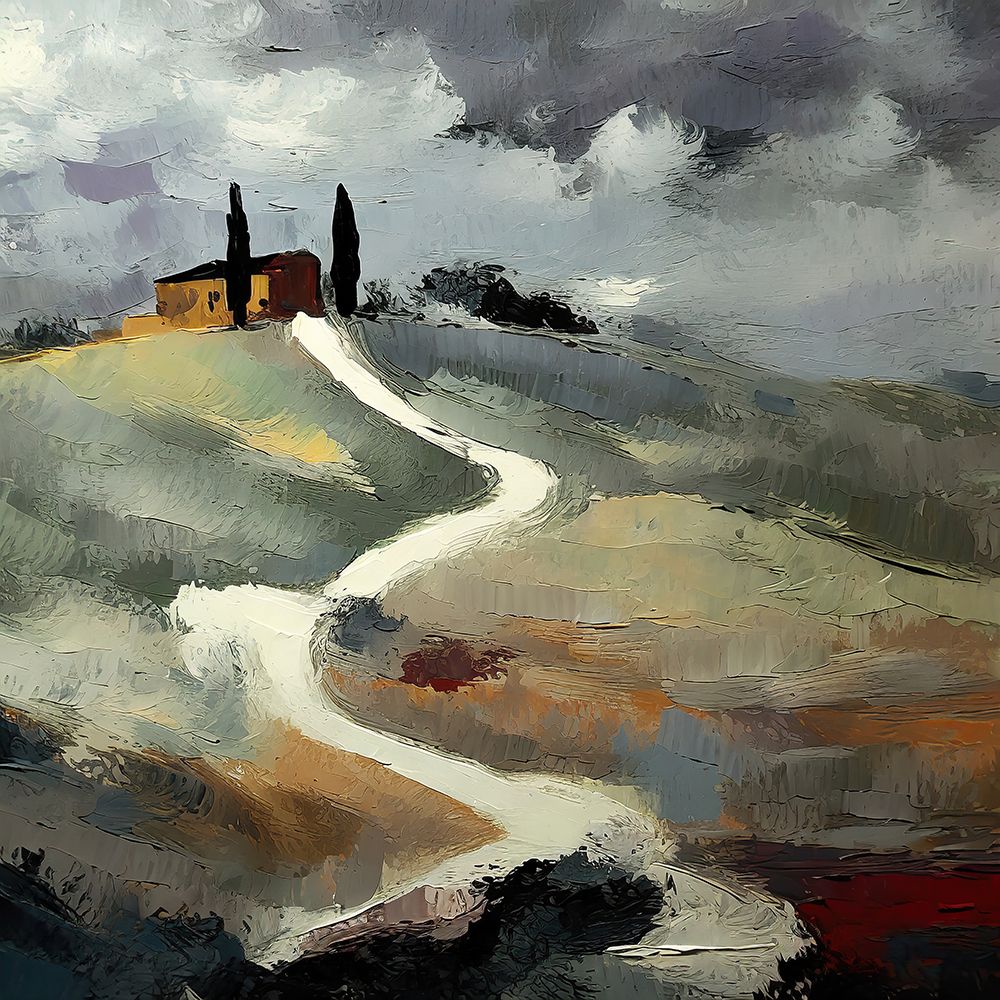 Hilltop Villa art print by Ronald Bolokofsky for $57.95 CAD