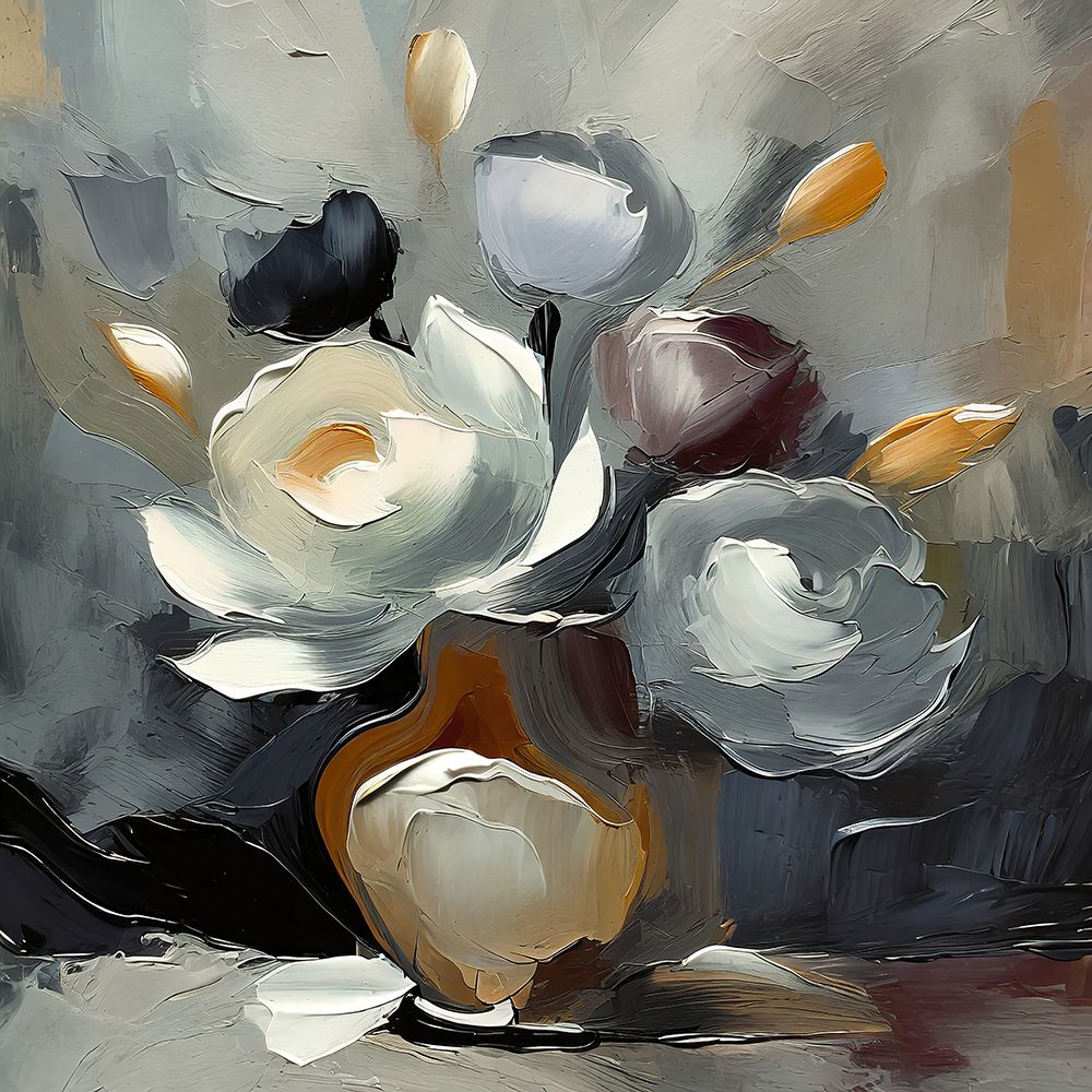 Impasto Inflorescence art print by Ronald Bolokofsky for $57.95 CAD