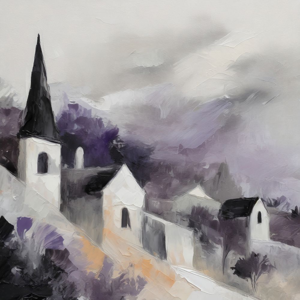 Lavender Brushstrokes art print by Ronald Bolokofsky for $57.95 CAD