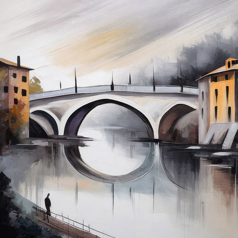 Luminous Crossing art print by Ronald Bolokofsky for $57.95 CAD