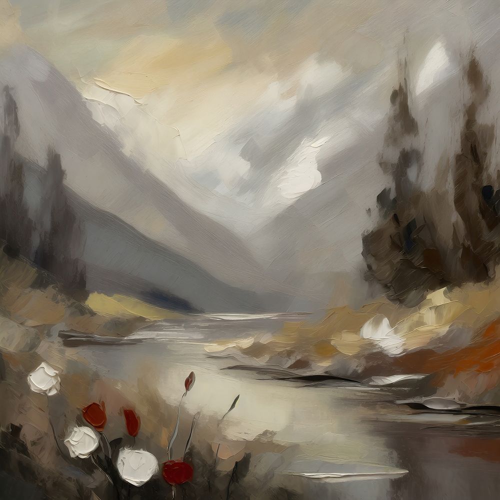 Misty Ridges art print by Ronald Bolokofsky for $57.95 CAD