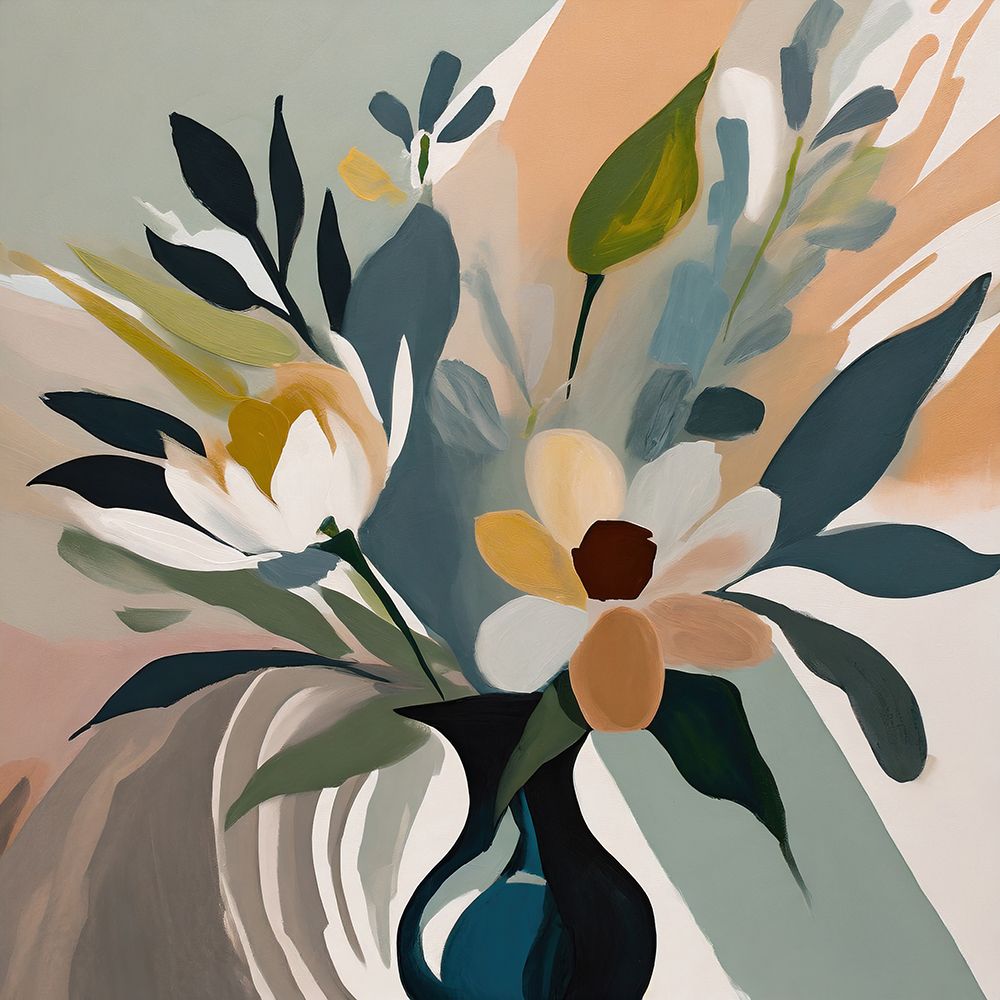 Modern Botanica art print by Ronald Bolokofsky for $57.95 CAD