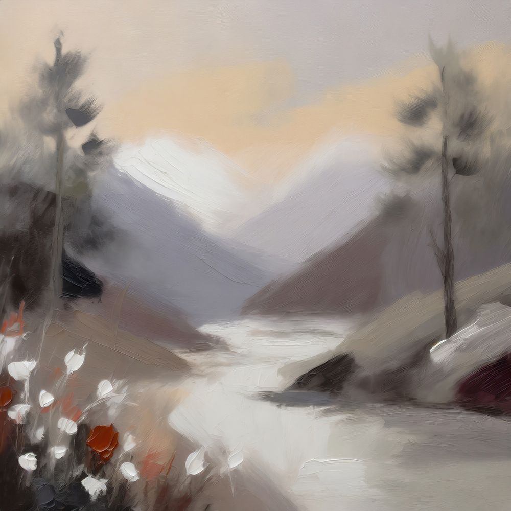 Mountains in the Mist art print by Ronald Bolokofsky for $57.95 CAD