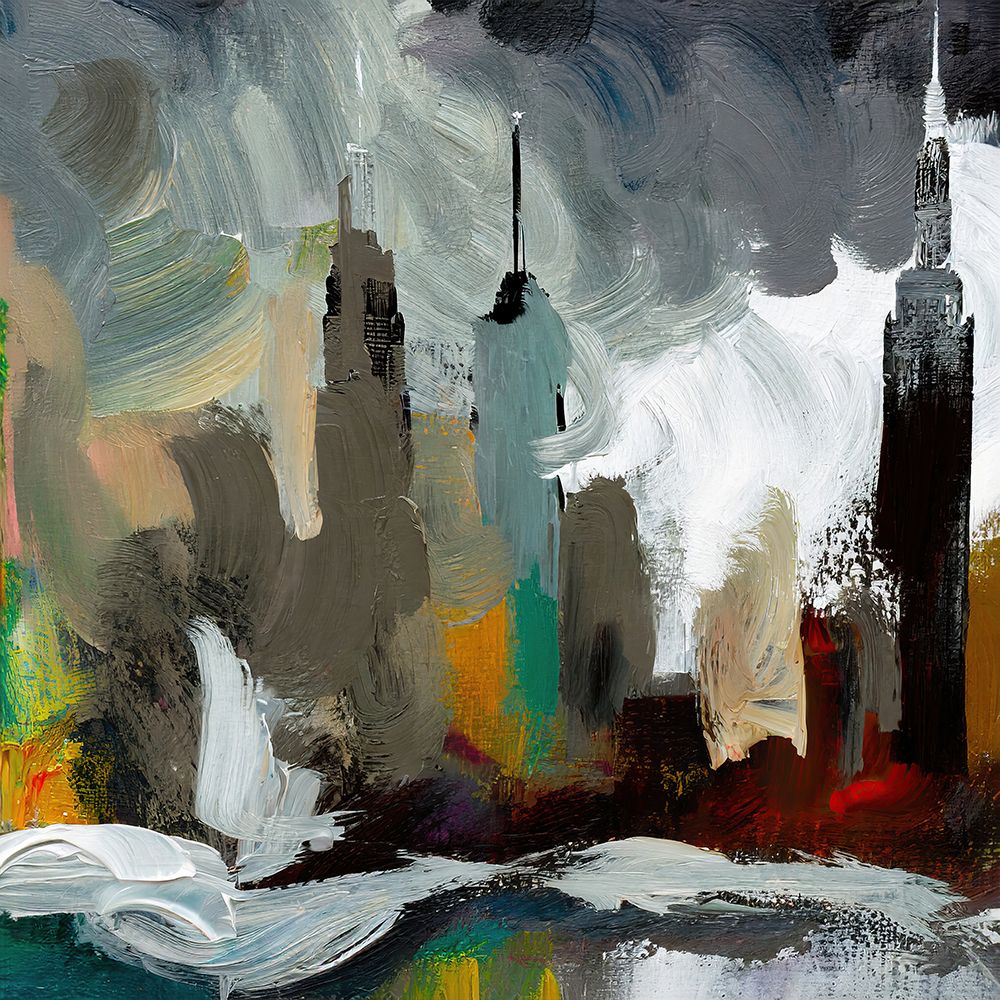New York Turbulence art print by Ronald Bolokofsky for $57.95 CAD