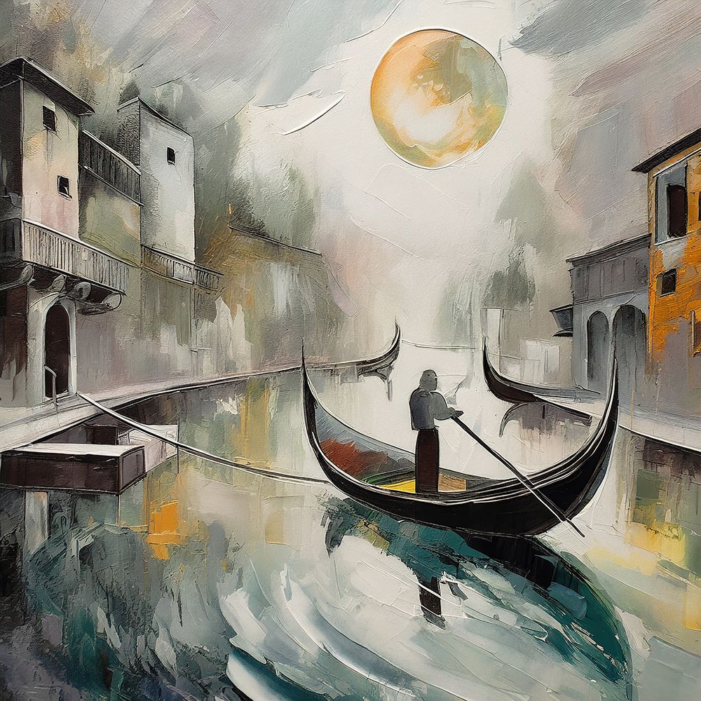 Nightscape in Venice art print by Ronald Bolokofsky for $57.95 CAD