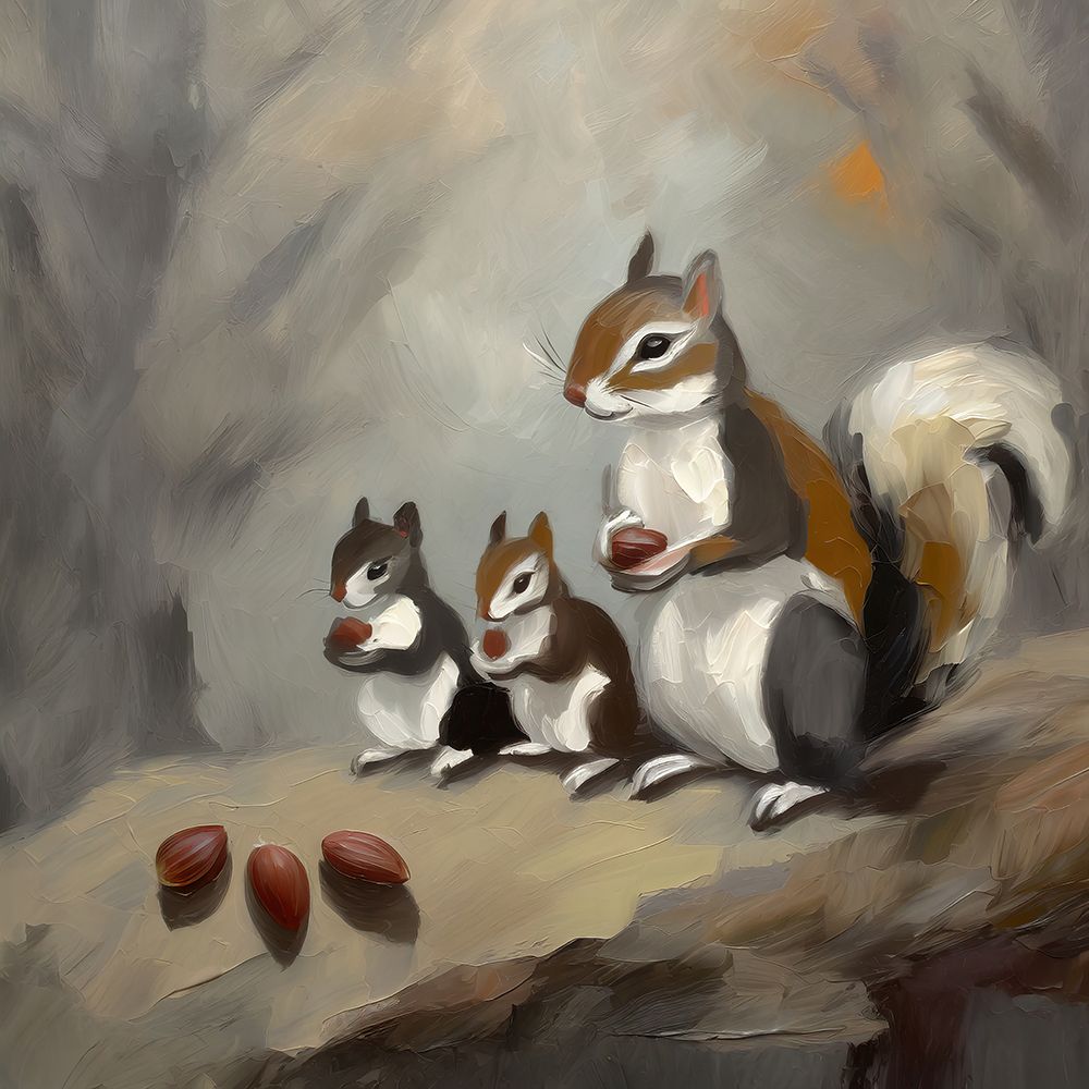 Nuts About You art print by Ronald Bolokofsky for $57.95 CAD