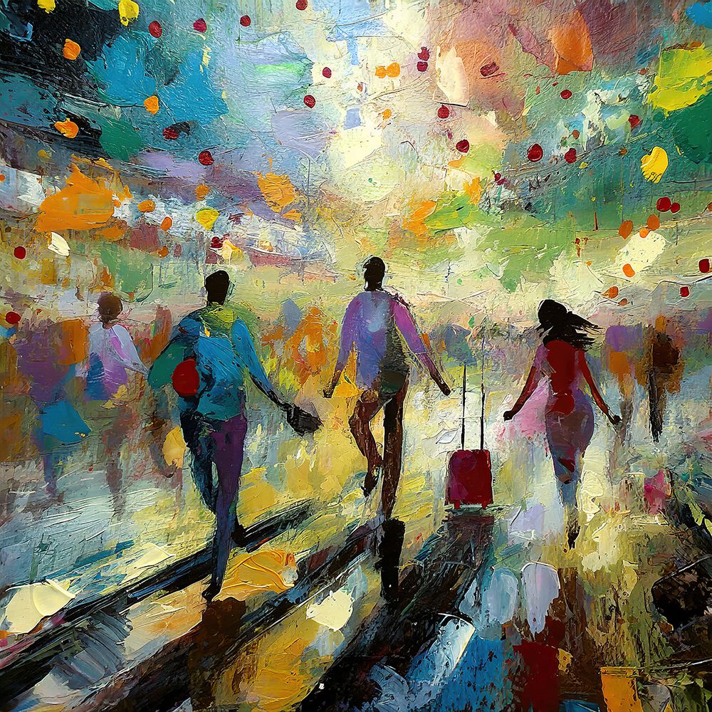 Palette of Passengers art print by Ronald Bolokofsky for $57.95 CAD