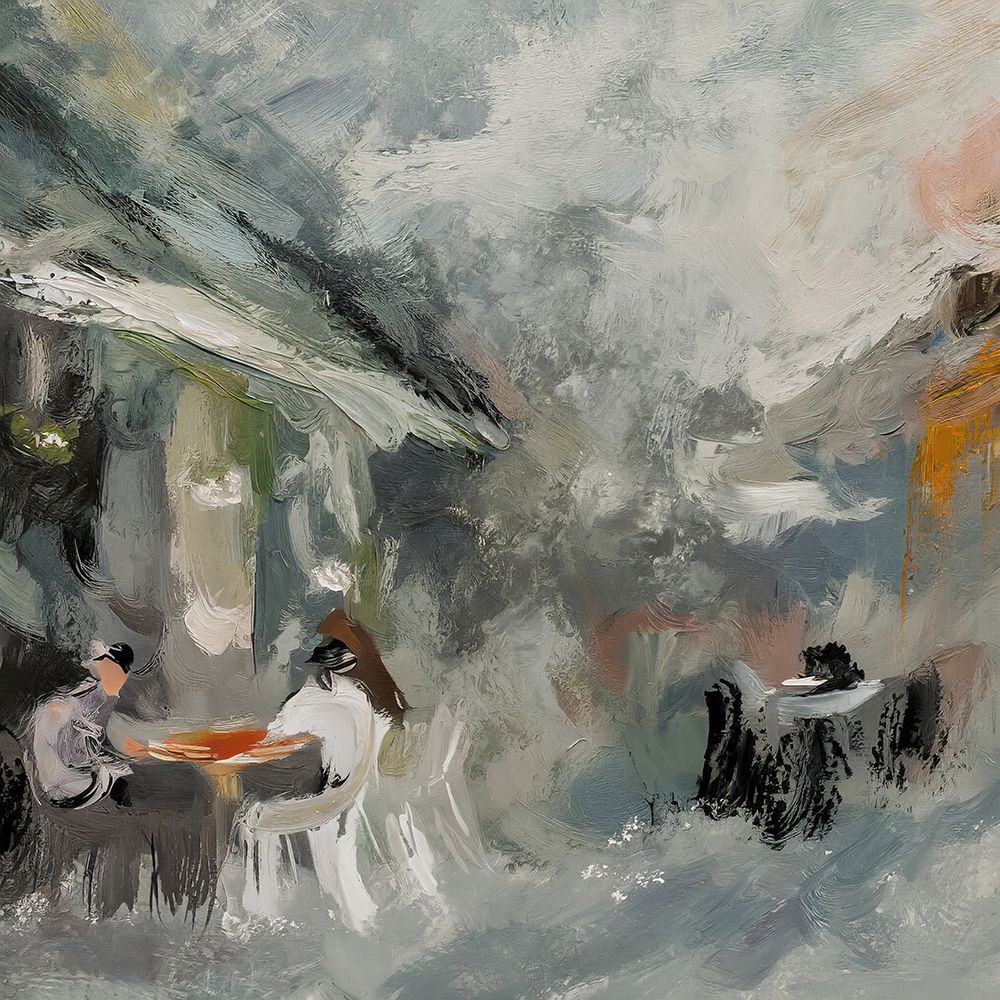 Paris Corner Cafe art print by Ronald Bolokofsky for $57.95 CAD