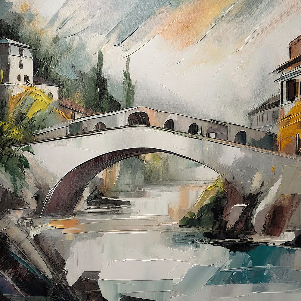 Reflections of Rialto art print by Ronald Bolokofsky for $57.95 CAD