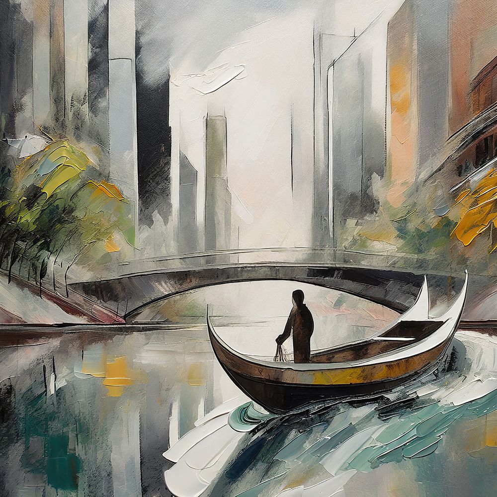 Rivers Embrace art print by Ronald Bolokofsky for $57.95 CAD