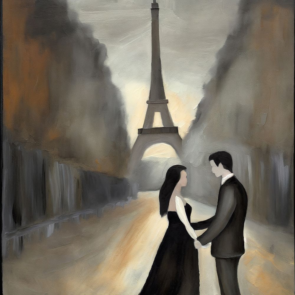 Romance In Paris I art print by Ronald Bolokofsky for $57.95 CAD