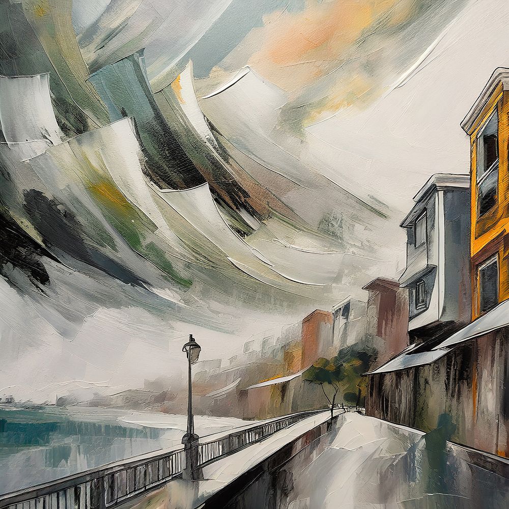 San Francisco Swirl art print by Ronald Bolokofsky for $57.95 CAD