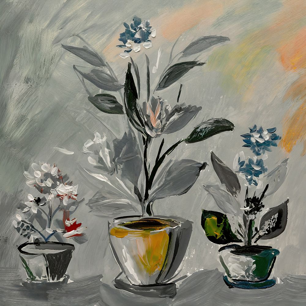 Serenity in the Pots art print by Ronald Bolokofsky for $57.95 CAD