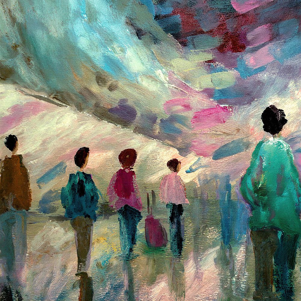 Silhouettes of Journey art print by Ronald Bolokofsky for $57.95 CAD