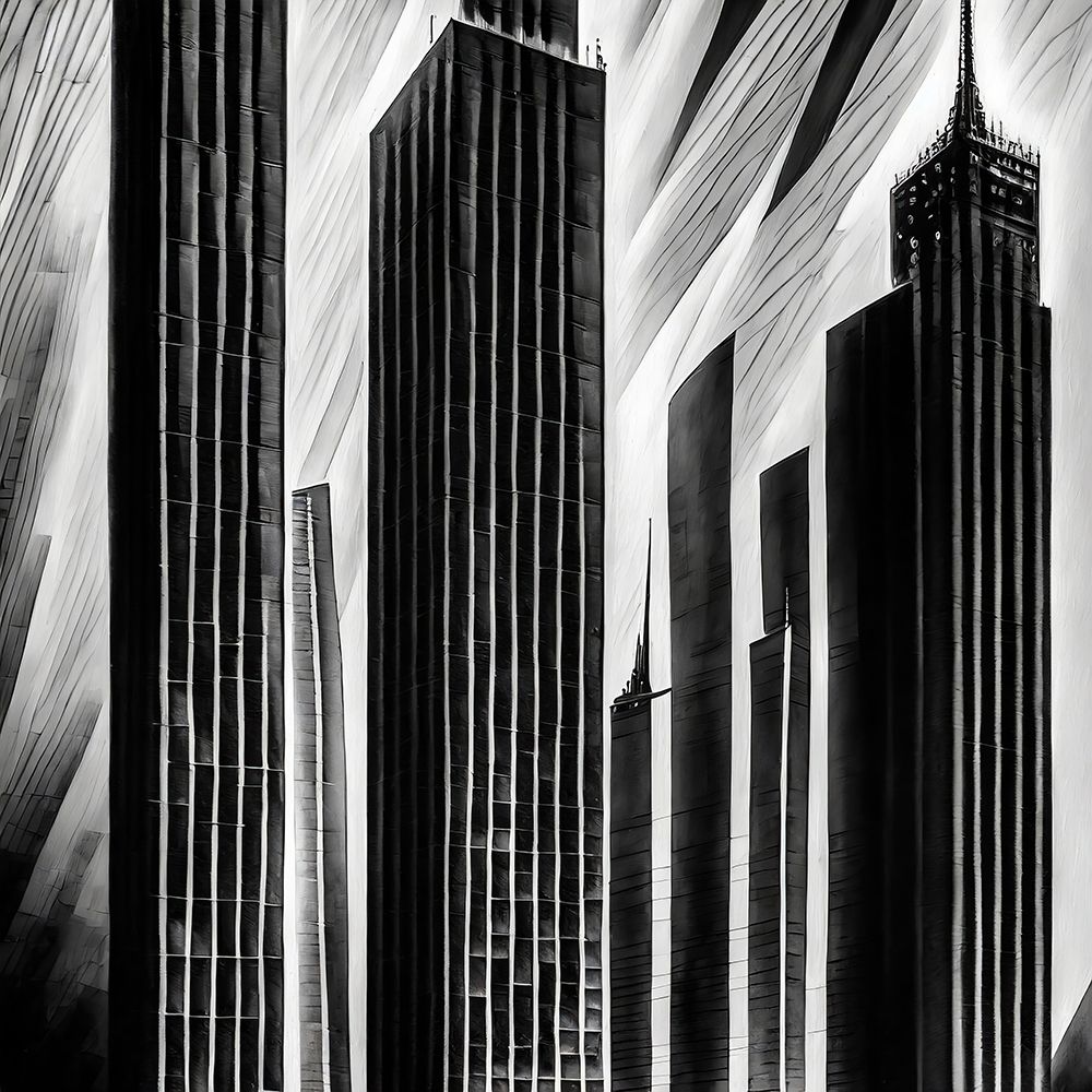 Skyward in Monochrome art print by Ronald Bolokofsky for $57.95 CAD