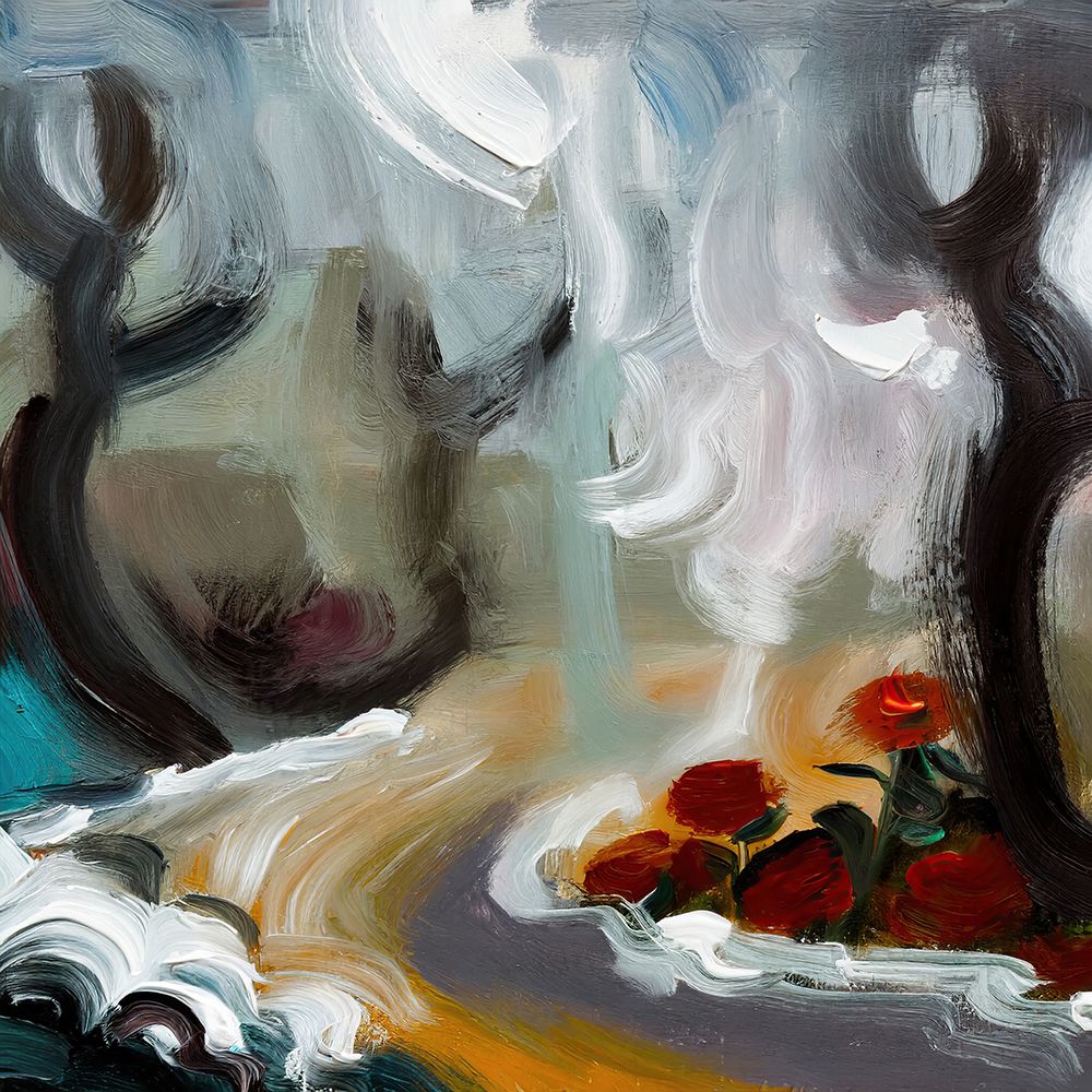 Solitary Red art print by Ronald Bolokofsky for $57.95 CAD