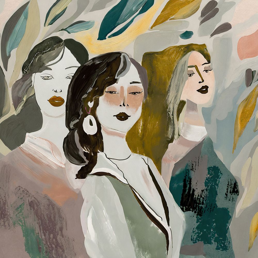 Stylish Whispers art print by Ronald Bolokofsky for $57.95 CAD