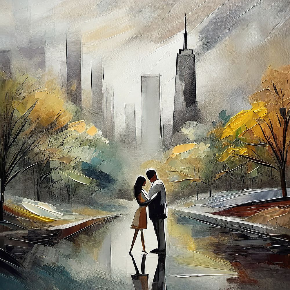 The Citys Heartbeat art print by Ronald Bolokofsky for $57.95 CAD