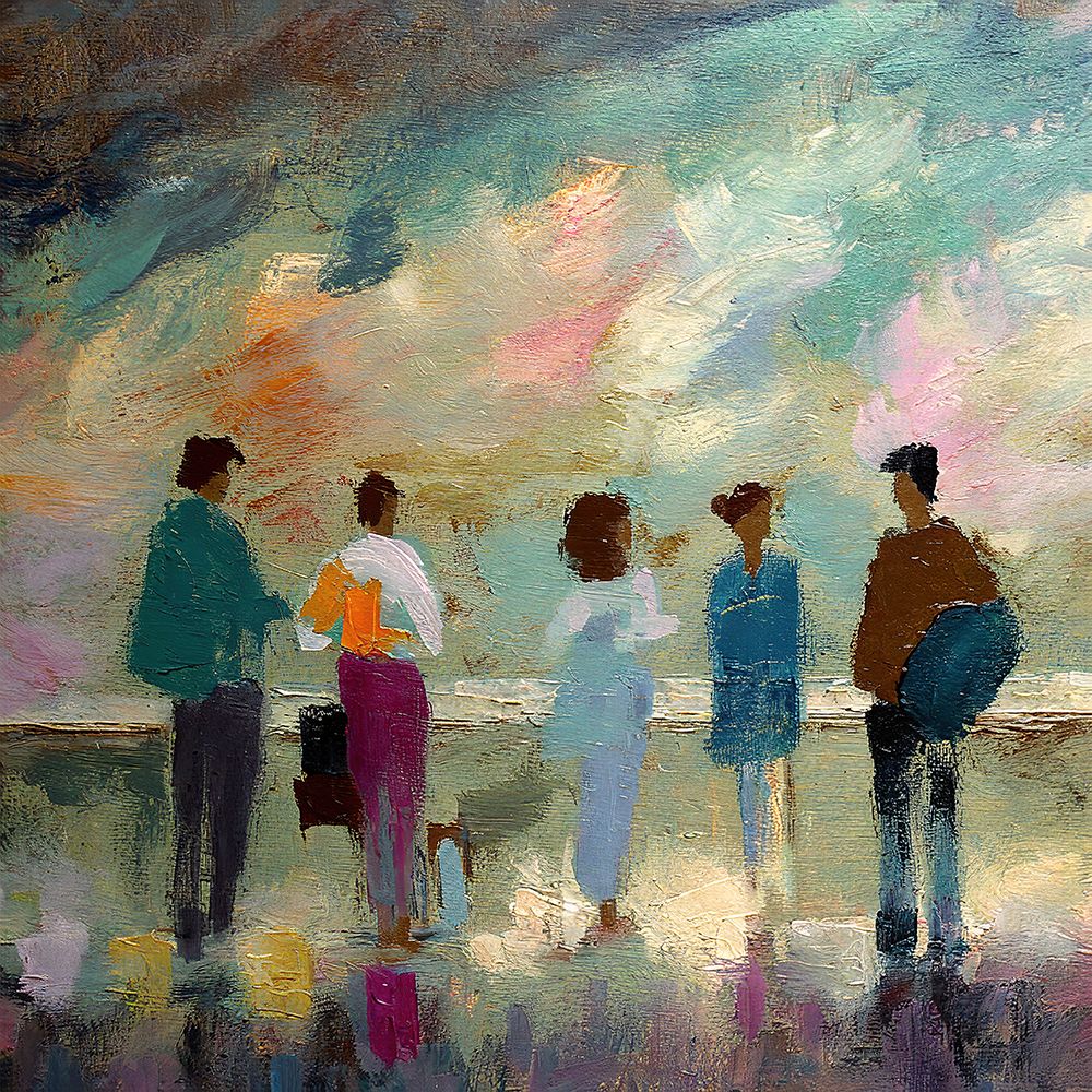 Travelers Tapestry art print by Ronald Bolokofsky for $57.95 CAD