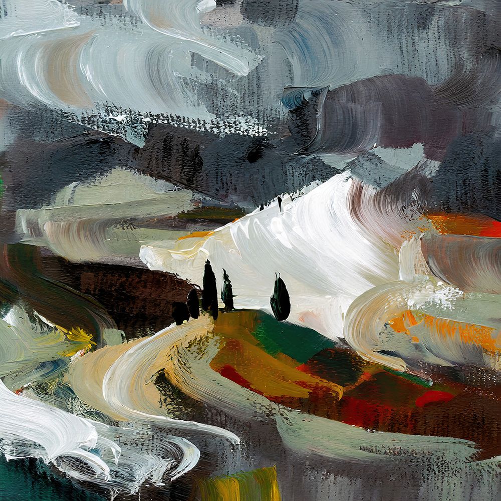 Tuscan Peaks and Valleys art print by Ronald Bolokofsky for $57.95 CAD