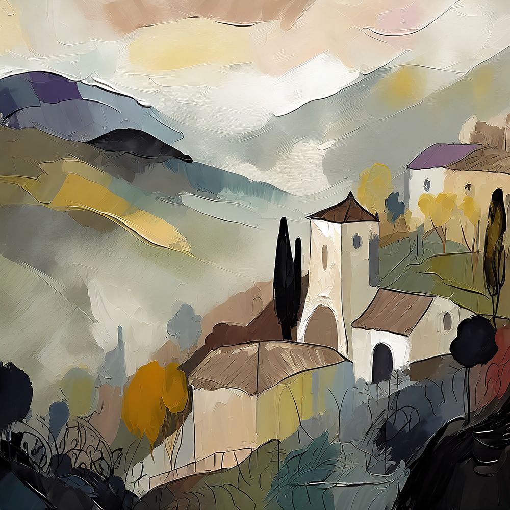 Village Veil art print by Ronald Bolokofsky for $57.95 CAD