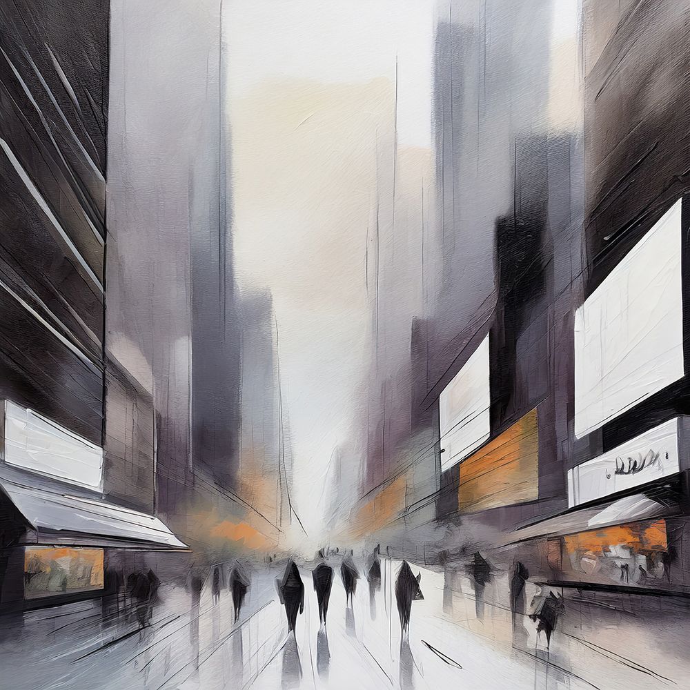 Vivid Metropolis art print by Ronald Bolokofsky for $57.95 CAD