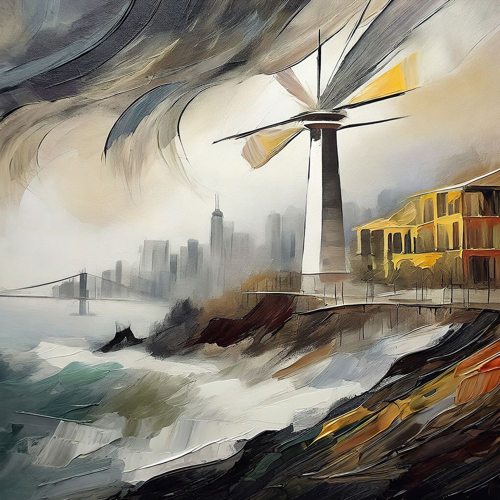 Windward Metropolis art print by Ronald Bolokofsky for $57.95 CAD