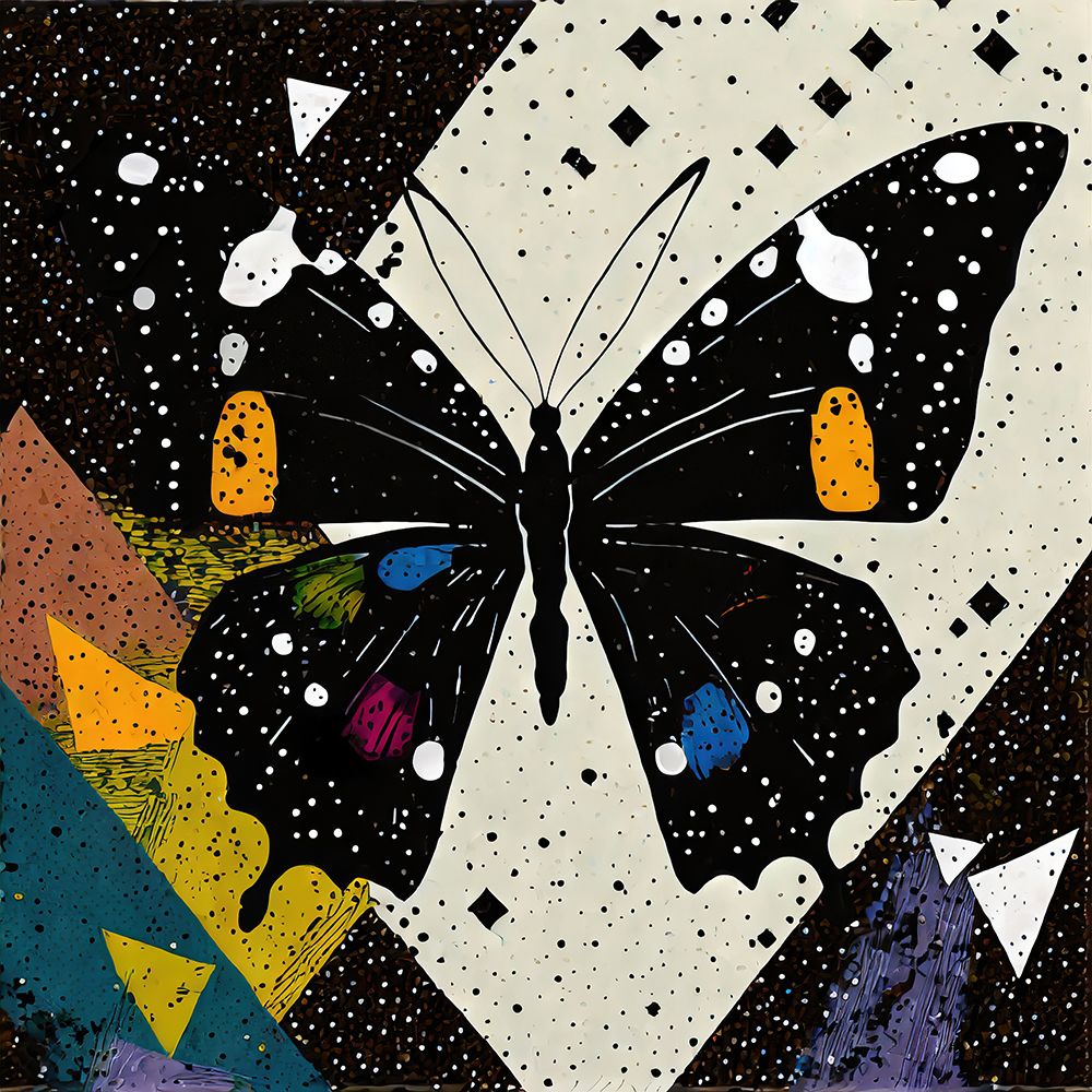 Wings of Geometry art print by Ronald Bolokofsky for $57.95 CAD