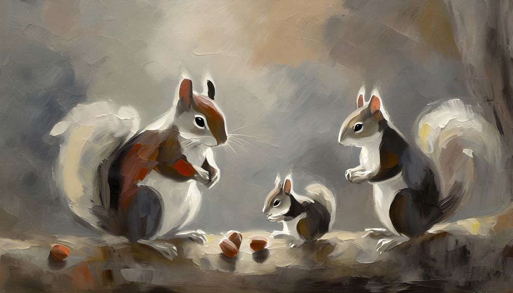 Acorns Aplenty art print by Ronald Bolokofsky for $57.95 CAD