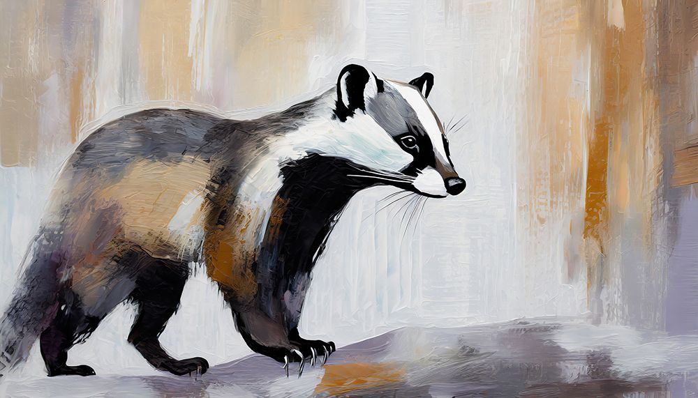 Badgers Gaze art print by Ronald Bolokofsky for $57.95 CAD
