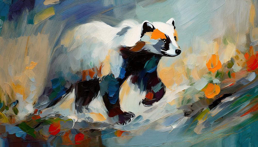 Beast of the Brush art print by Ronald Bolokofsky for $57.95 CAD